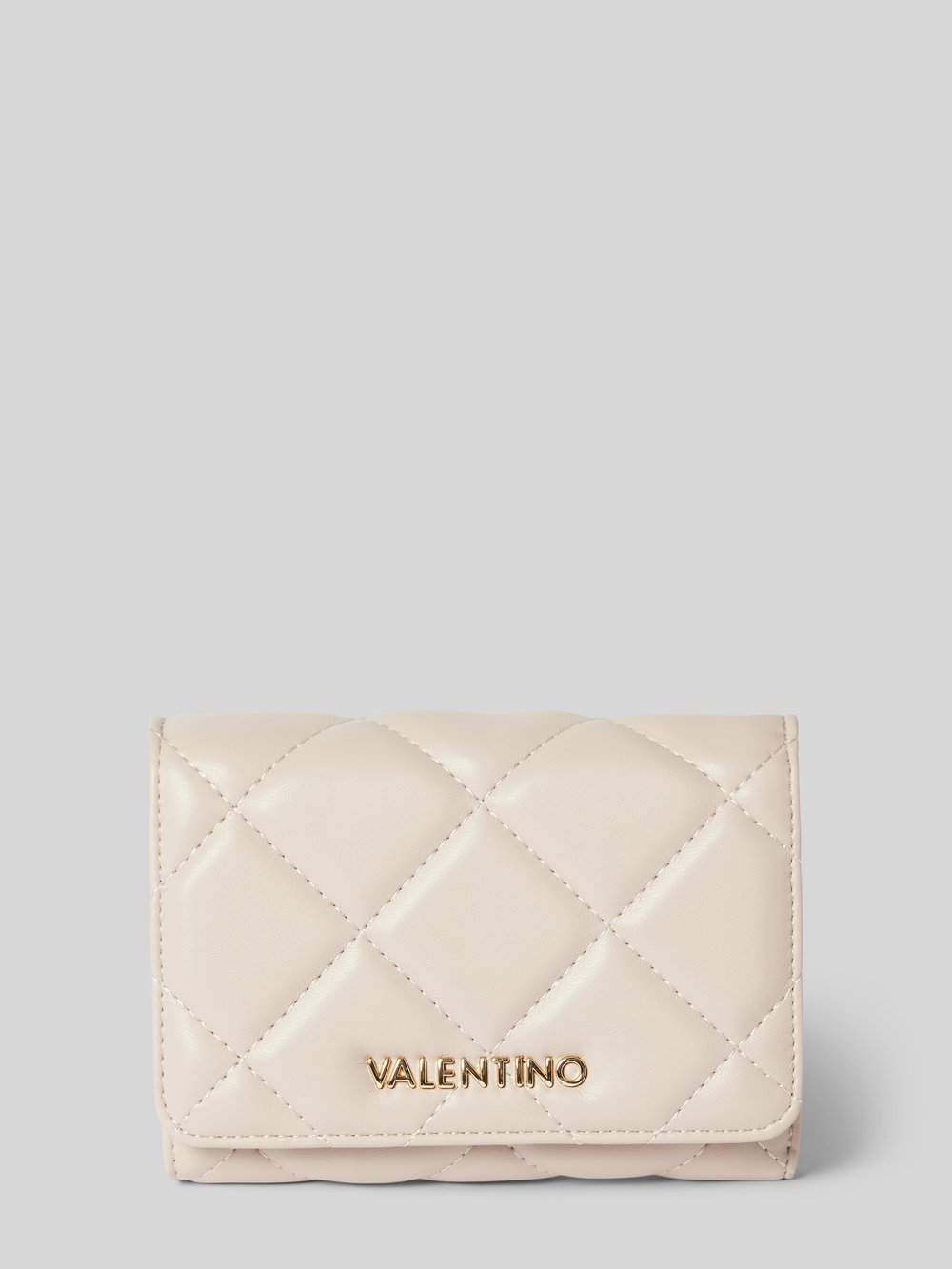 

Кошелек с декоративной строчкой модель 'OCARINA' VALENTINO BAGS, экрю