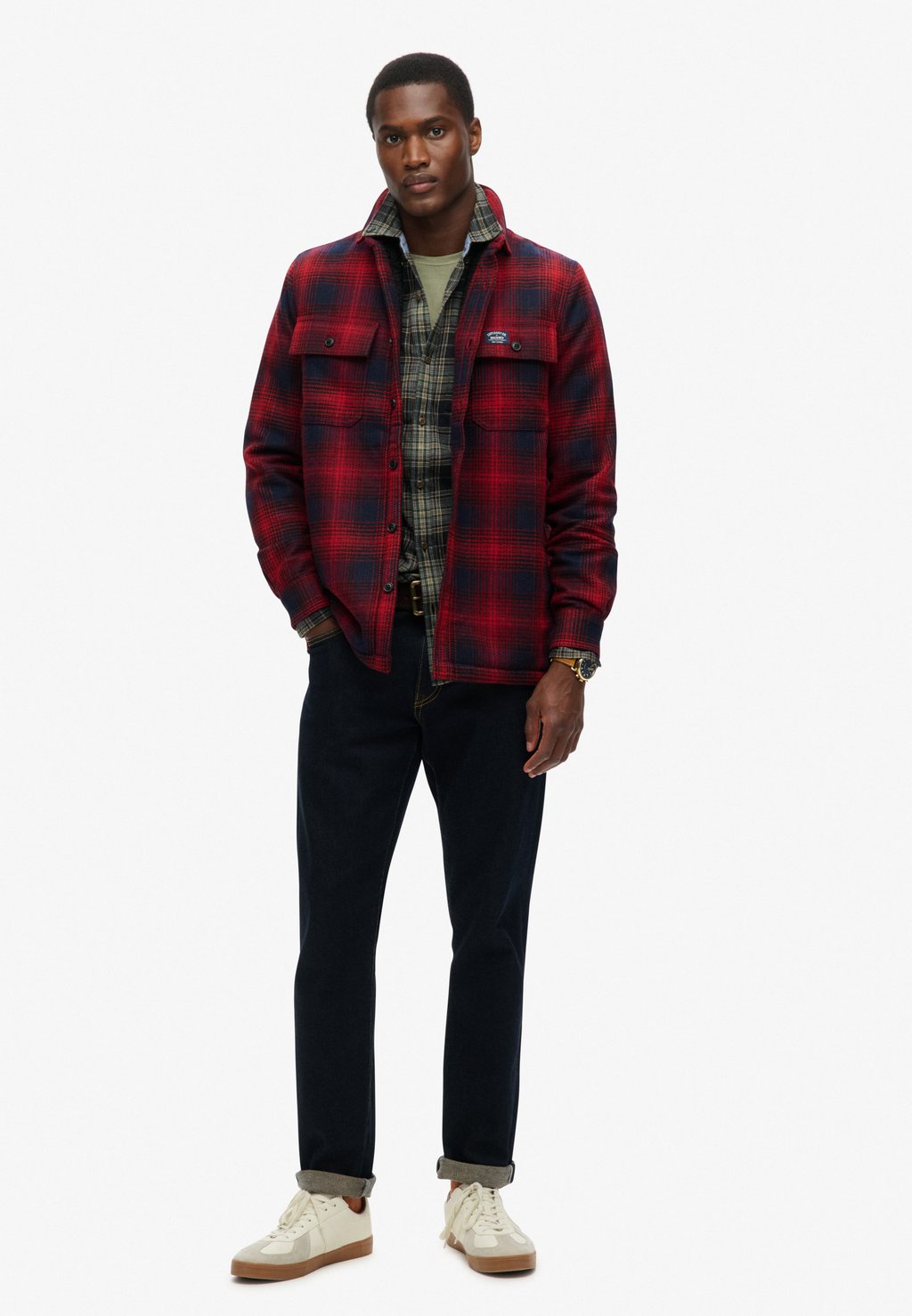 

Рубашка MILLER Superdry, красный