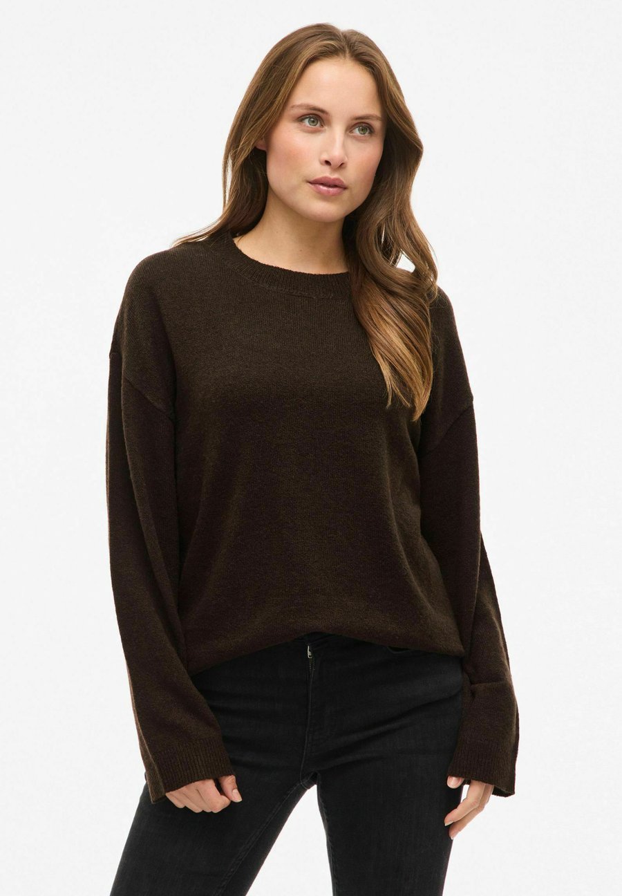 

Джемпер VILA VILIGA ONECK, Coffee Bean/Dark Brown