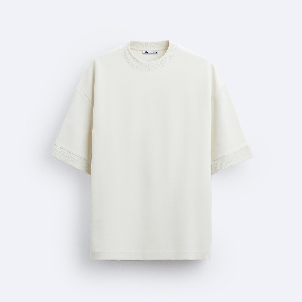 

Футболка Zara Compact, кремовый