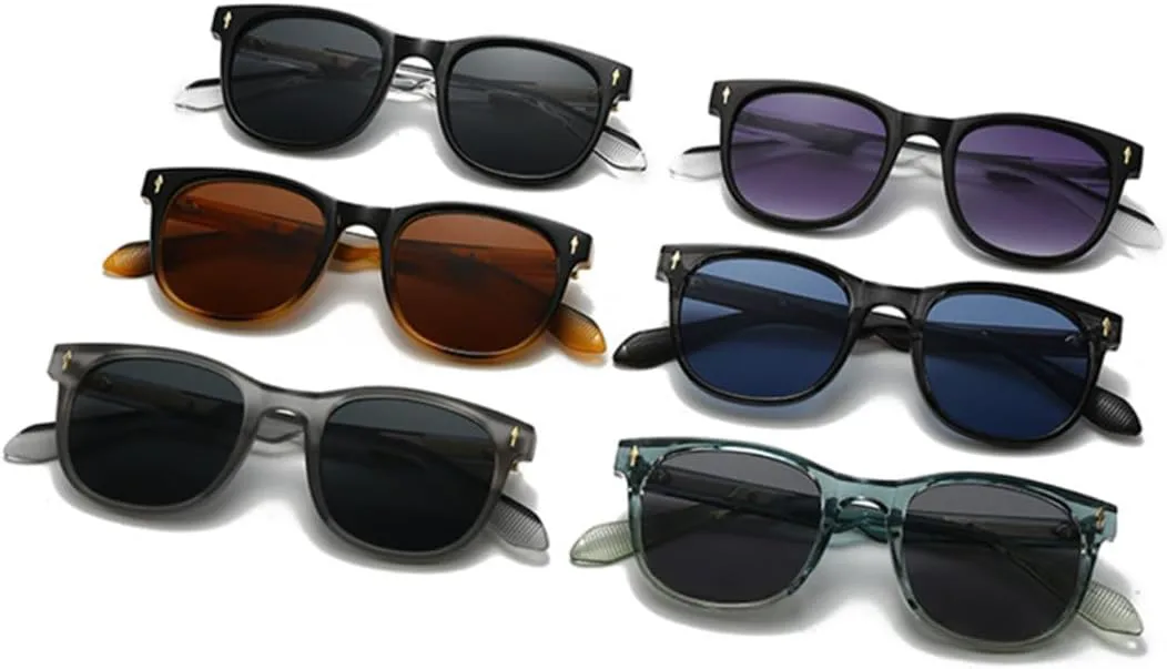 

Винтажные овальные солнцезащитные очки для женщин, роскошные солнцезащитные очки с заклепками для мужчин, защита от УФ-излучения UV400 TYUVIVO, Green Grey