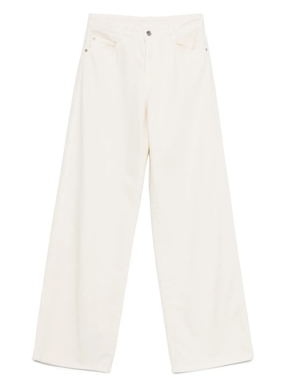 

Широкие джинсы Ermanno Scervino, белый