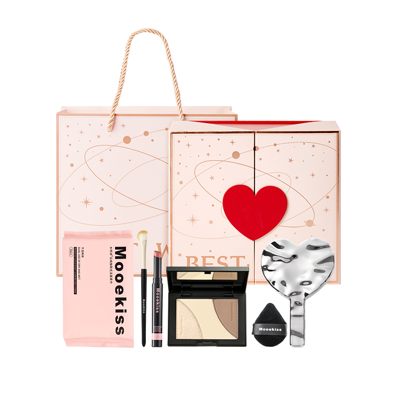 

Набор косметики encounter love gift box, 6 предметов, стойкий, без переноса, натуральный Mooekiss