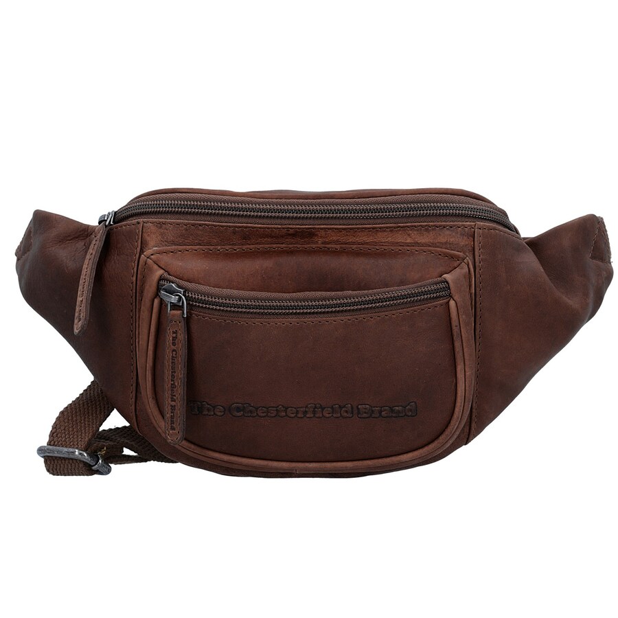

Поясная сумка The Chesterfield Brand Wax Pull Up Jack, темно-коричневый