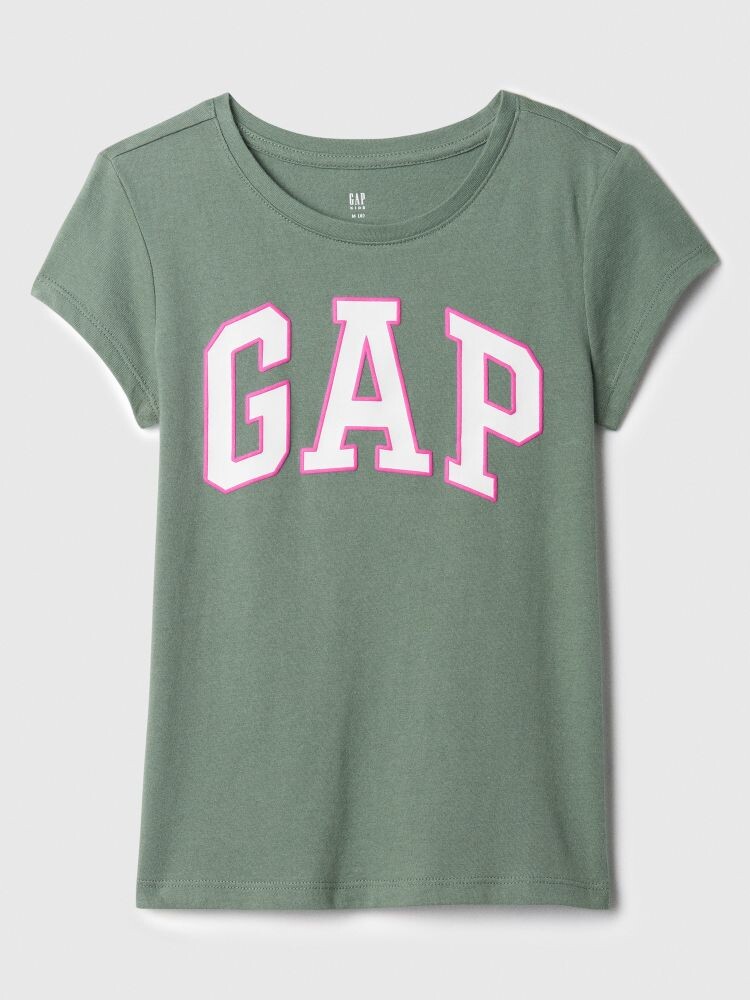 

Детская футболка с логотипом Gap, зеленый