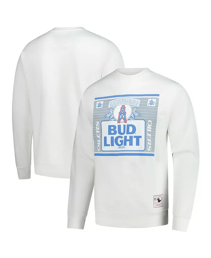 

Буд Менс Лайт Уайт Хьюстон Ойлерс Зе Крест Пуловер Свитшот Mitchell & Ness