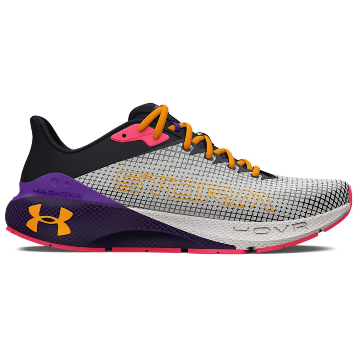 Кроссовки мужские Machina Storm с низким верхом, цвет черный/фиолетовый Under Armour — фото 2