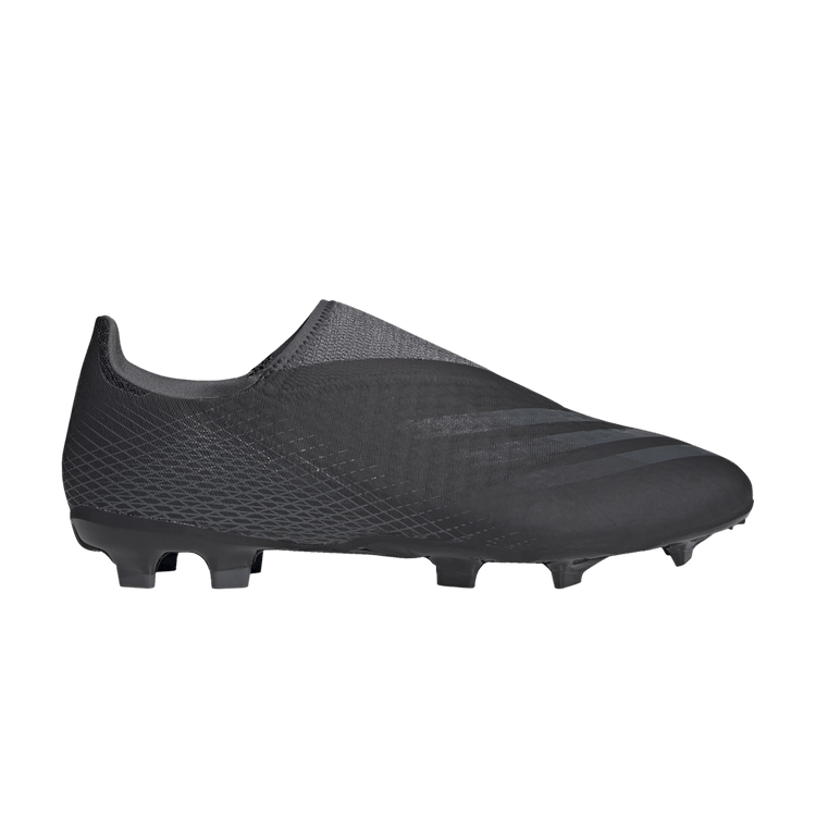 

Кроссовки X Ghosted.3 Laceless FG 'Black', черный