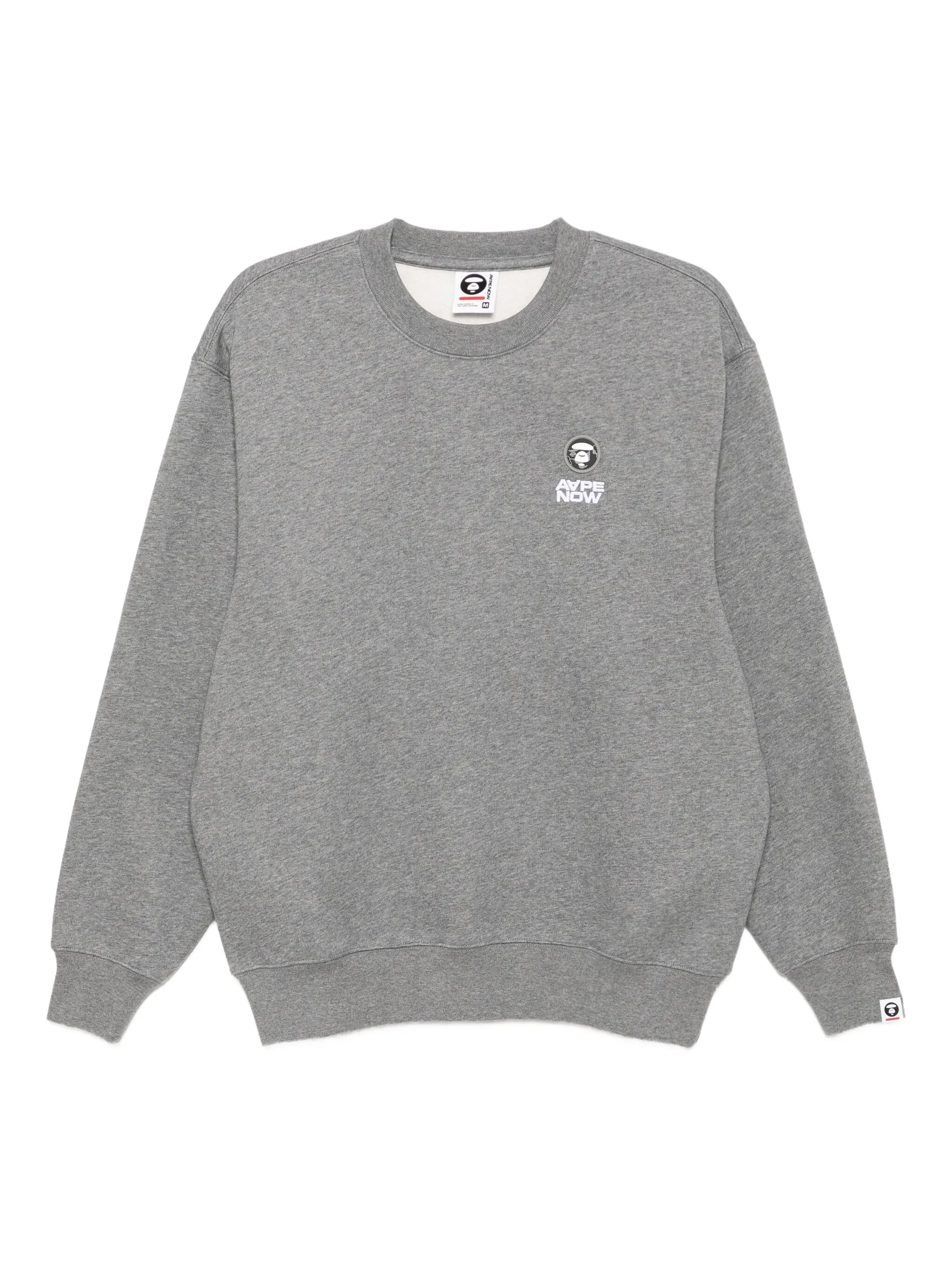 

Толстовка с логотипом Aape By A Bathing Ape, серый