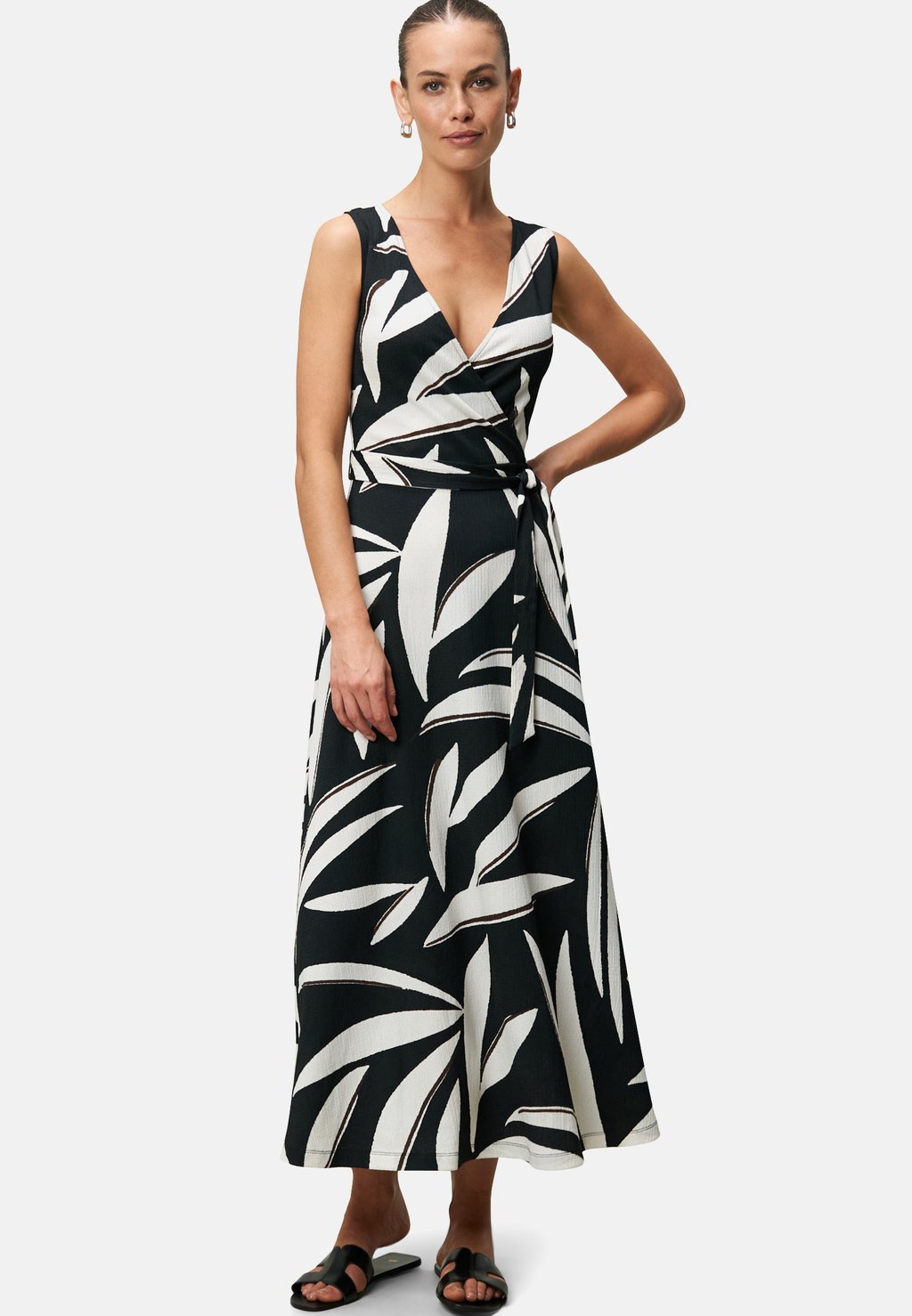 

Платье из джерси MIT WICKELOPTIK - Maxi dress zero, черный