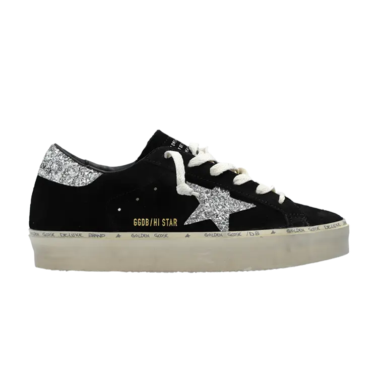 

Кроссовки Golden Goose Wmns Hi Star, цвет Black Silver