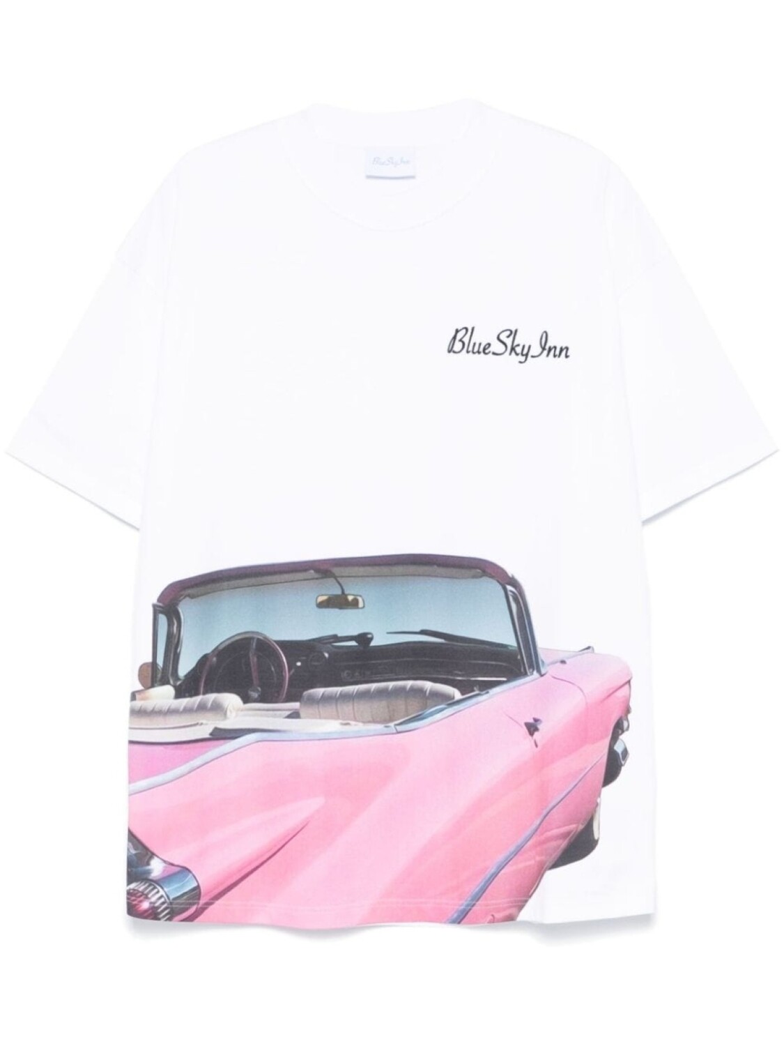 

BLUE SKY INN футболка Pink Car, белый