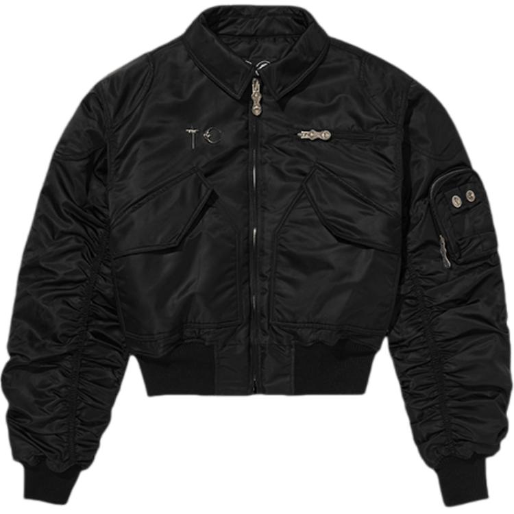 

THUG CLUB Био Солдат Серия FW24 Курка Мужская Черная, Black