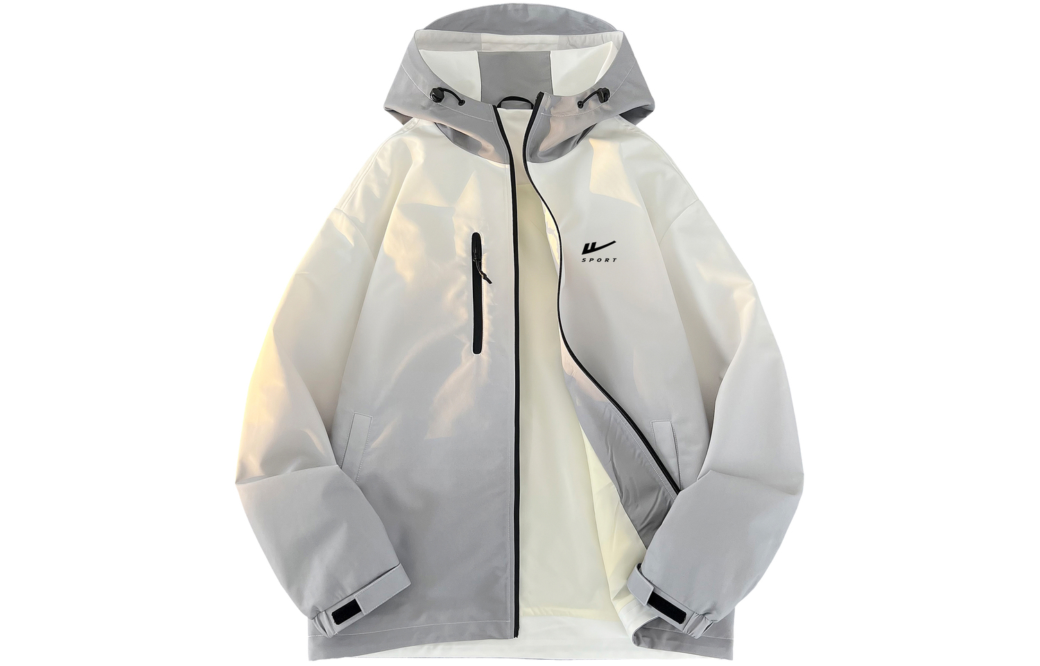 

Ветровка Huichao Riding The Wind Collection, унисекс Warrior, светлый серый