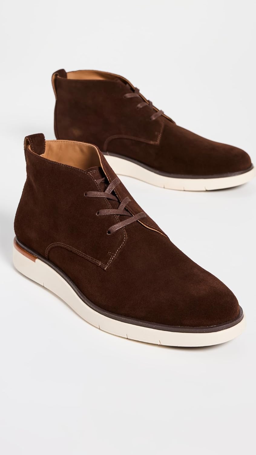 Мужские замшевые чукка-бутсы Allen Edmonds Carson, Polo Brown 204 — фото 4
