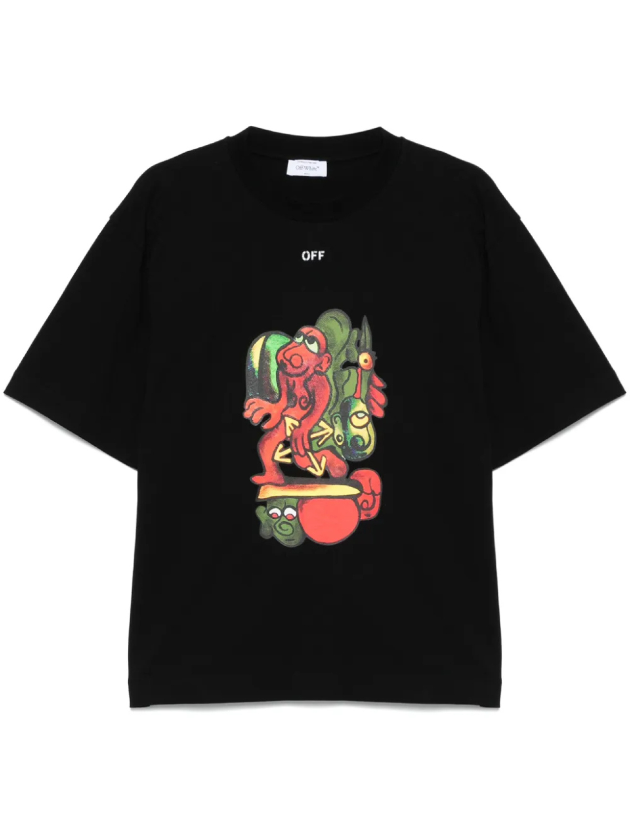 

Футболка Off-White Nana Arrow Skate, черный