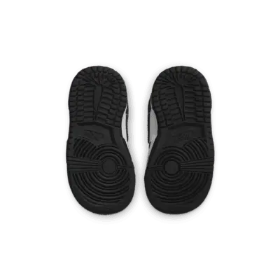 Кроссовки Nike Dunk Low, белый/черный — фото 2
