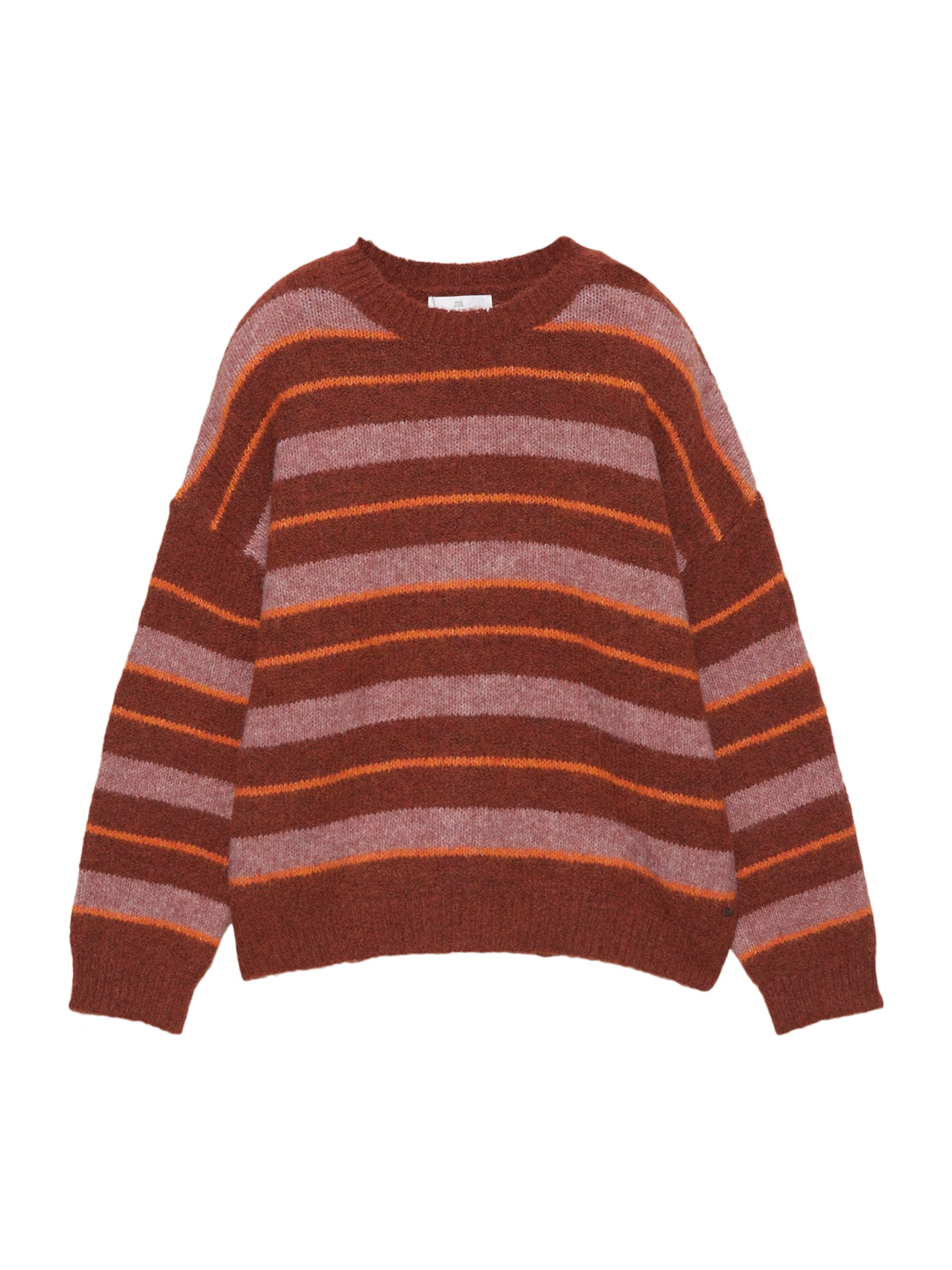 

Pull&Bear Свитер 'PACIFIC' в цвете Бургунди, крапчатый красный