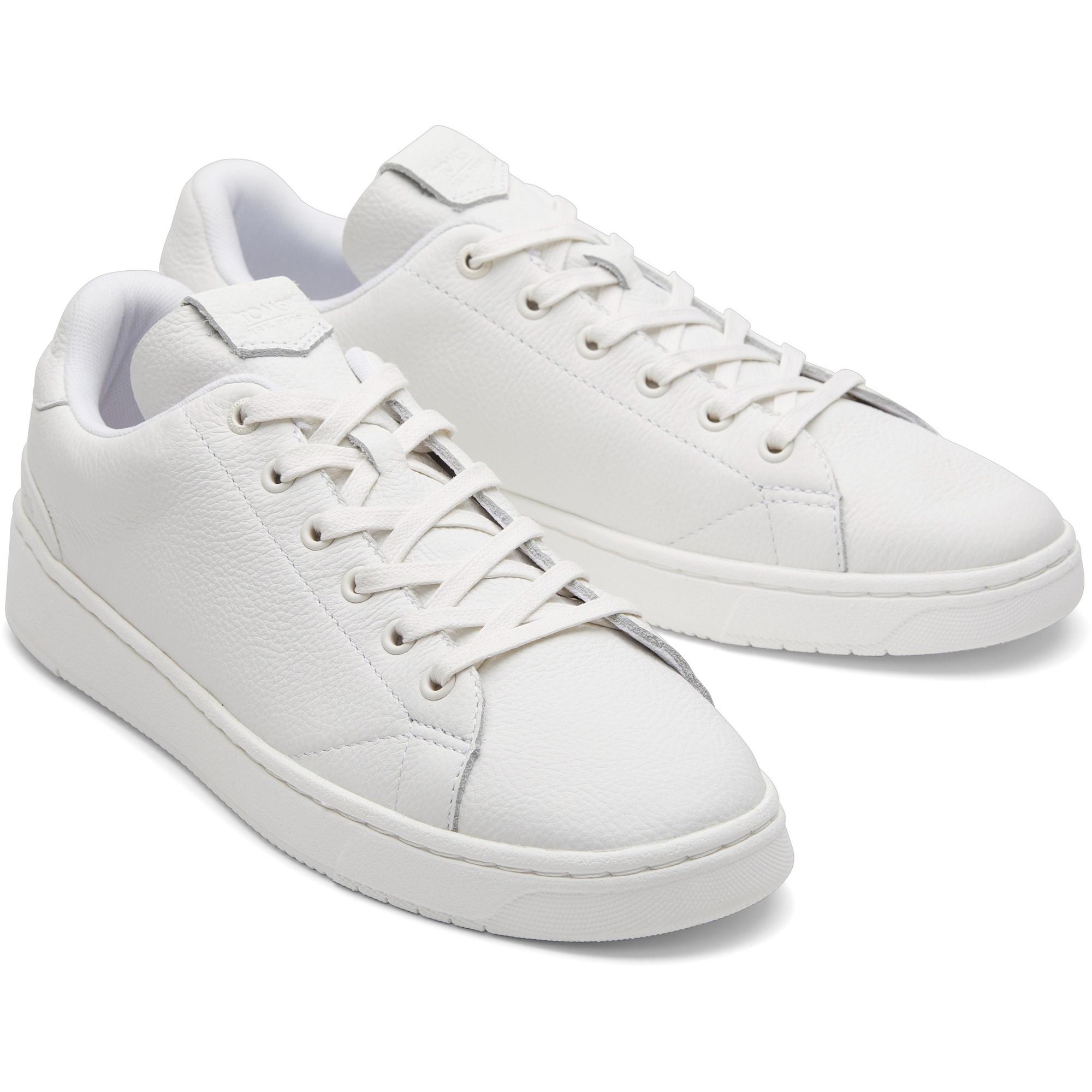 Мужские кроссовки TRVL LITE на шнуровке Toms, Bright White Leather — фото 3