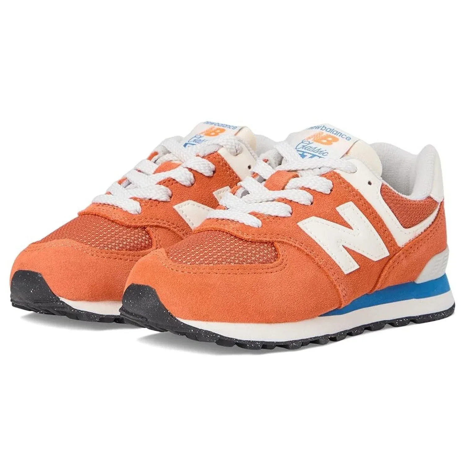 Детские кроссовки New Balance PC574VPA для игры на грунтовых площадках, повседневная обувь ZOGG2660, оранжевый
