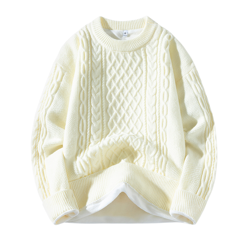 

Свитер Unisex Crew Neck Moderate VanCamel, экрю[fleece-lined]