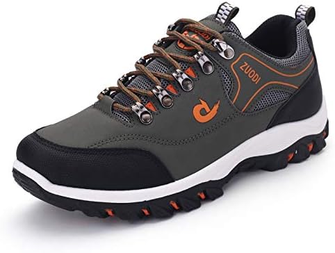 

Мужские водонепроницаемые походные кроссовки Hhhchpm, легкие, с нескользящей подошвой, низкие, для треккинга, туризма, кемпинга и альпинизма, размеры 6.5-13, зеленый