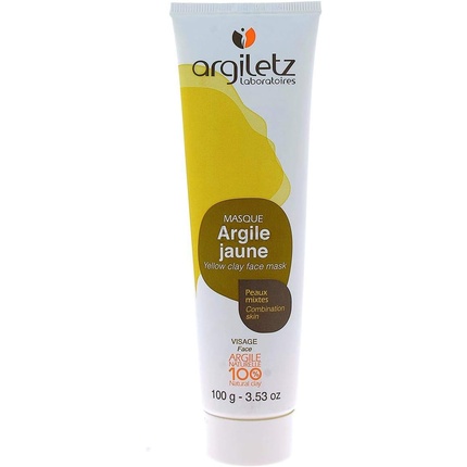 

Маска для лица из желтой глины 100 г Argiletz