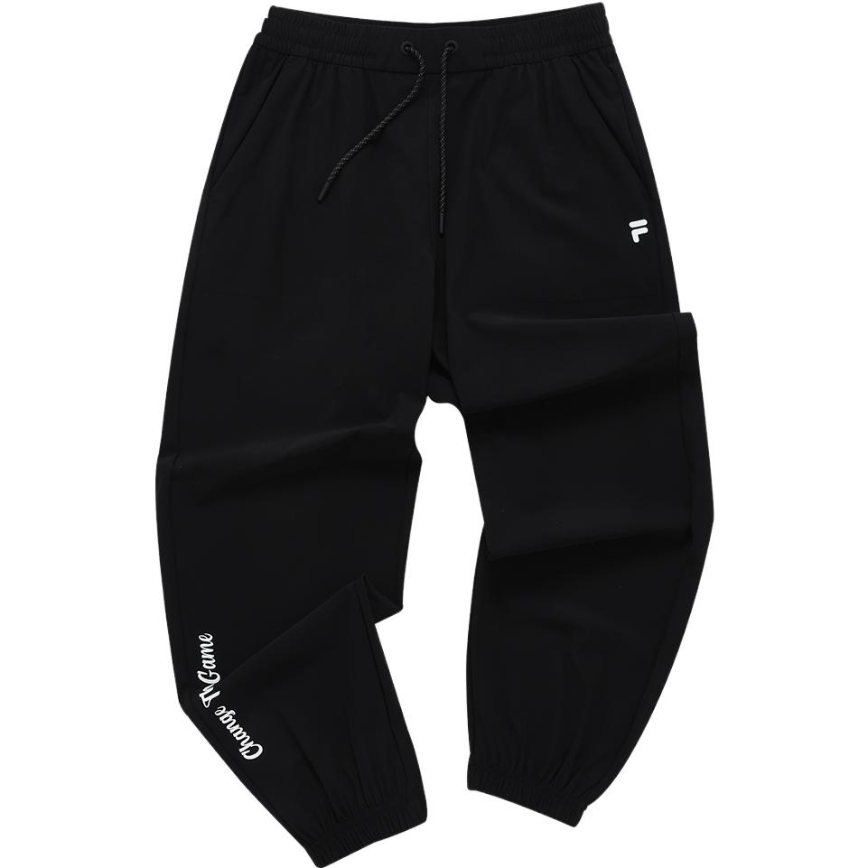 

URBAN TECH Вязаные спортивные брюки Мужские Черный FILA FUSION