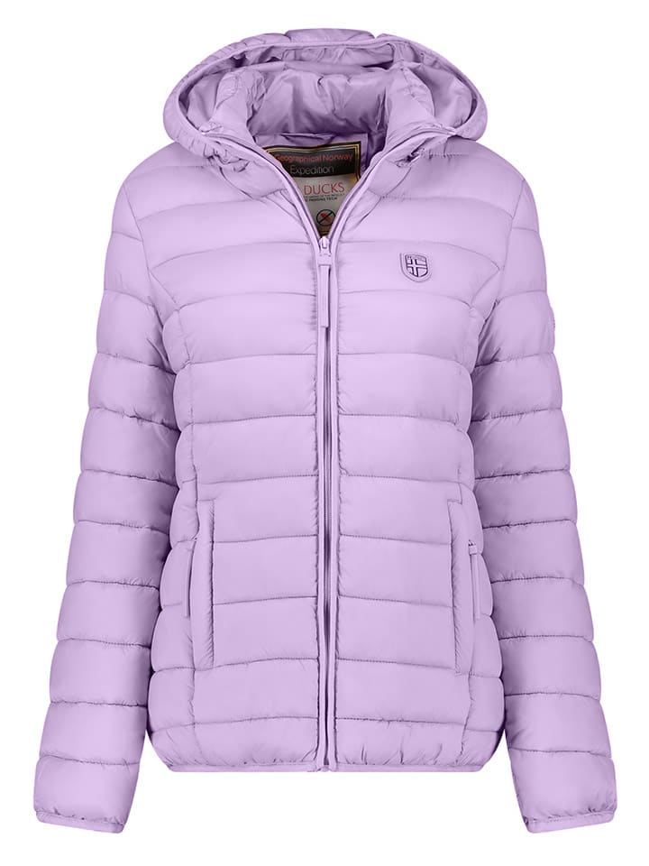 

Стеганая куртка Geographical Norway Steppjacke, фиолетовый