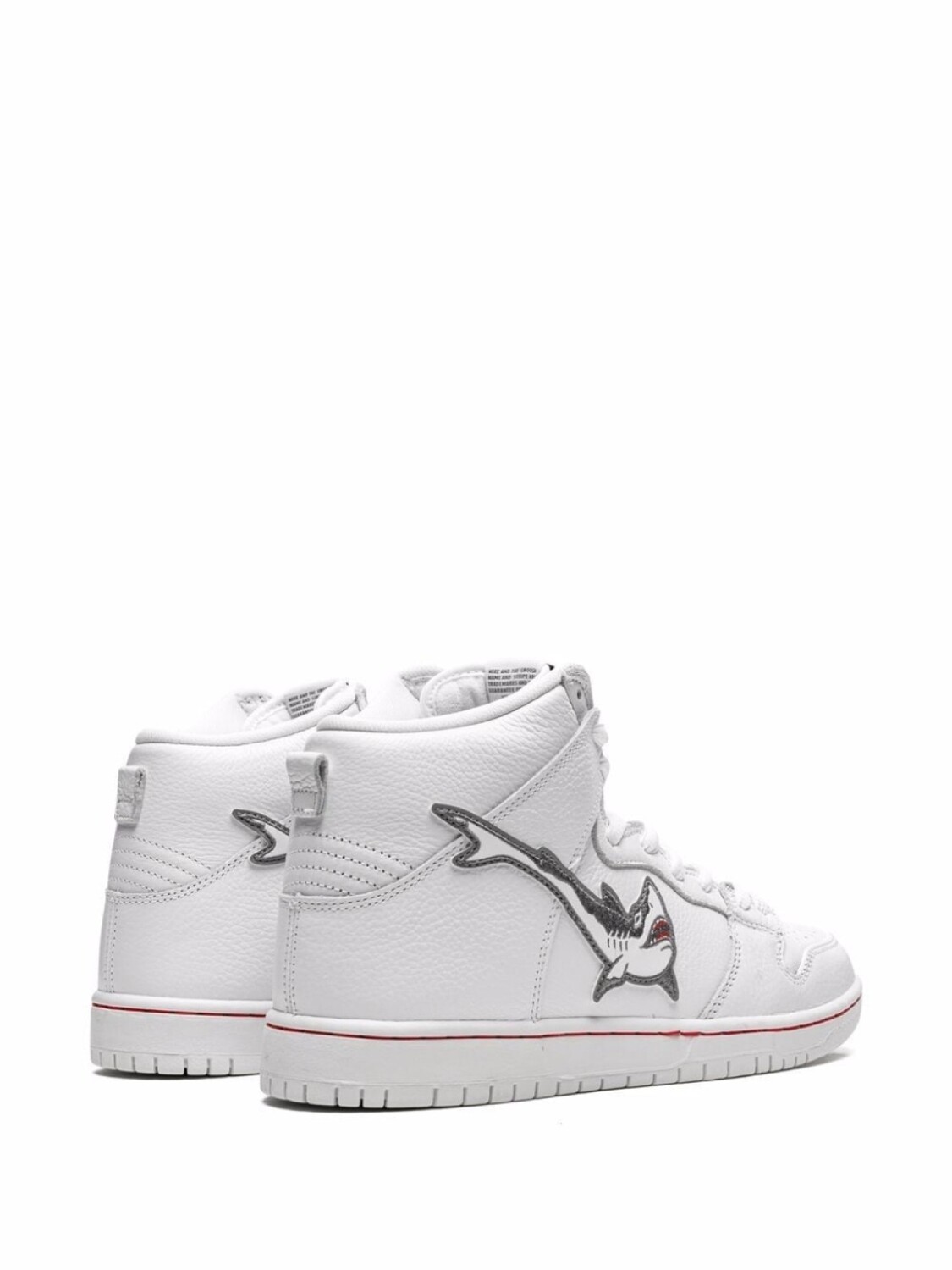 Кроссовки SB Dunk High Pro ISO из коллаборации с Oski Nike, белый — фото 3
