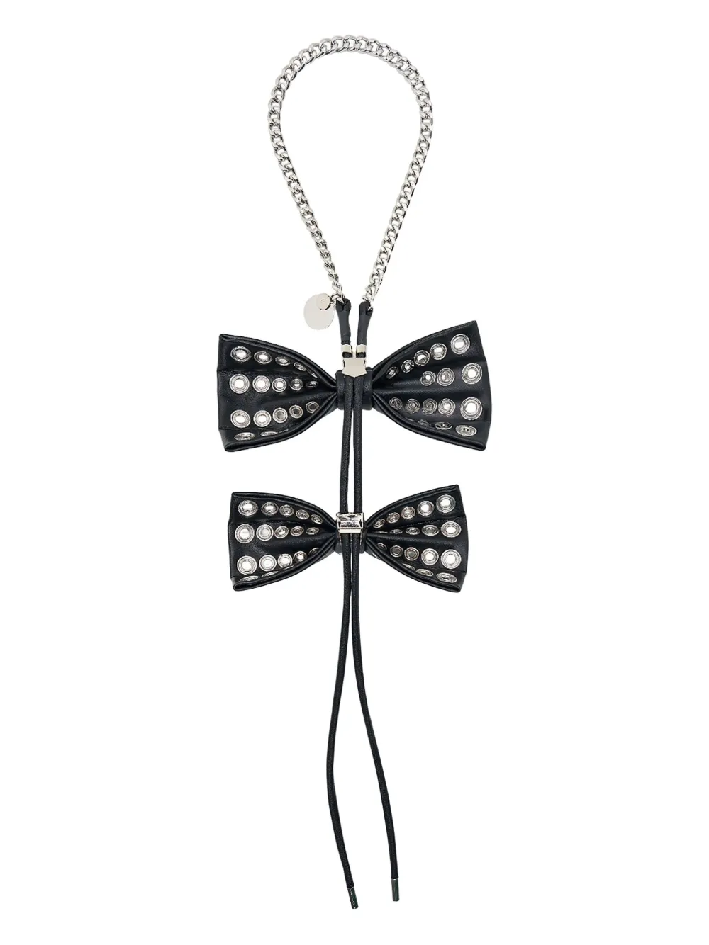 

Колье с бантом Noir Kei Ninomiya, черный