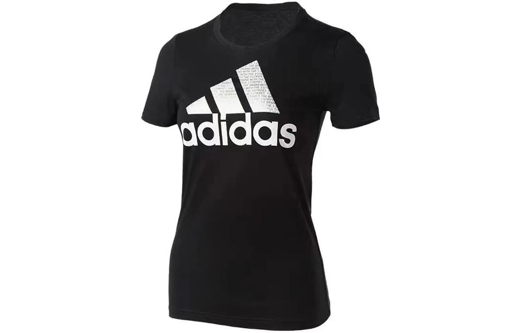 

Футболка женская черная Adidas