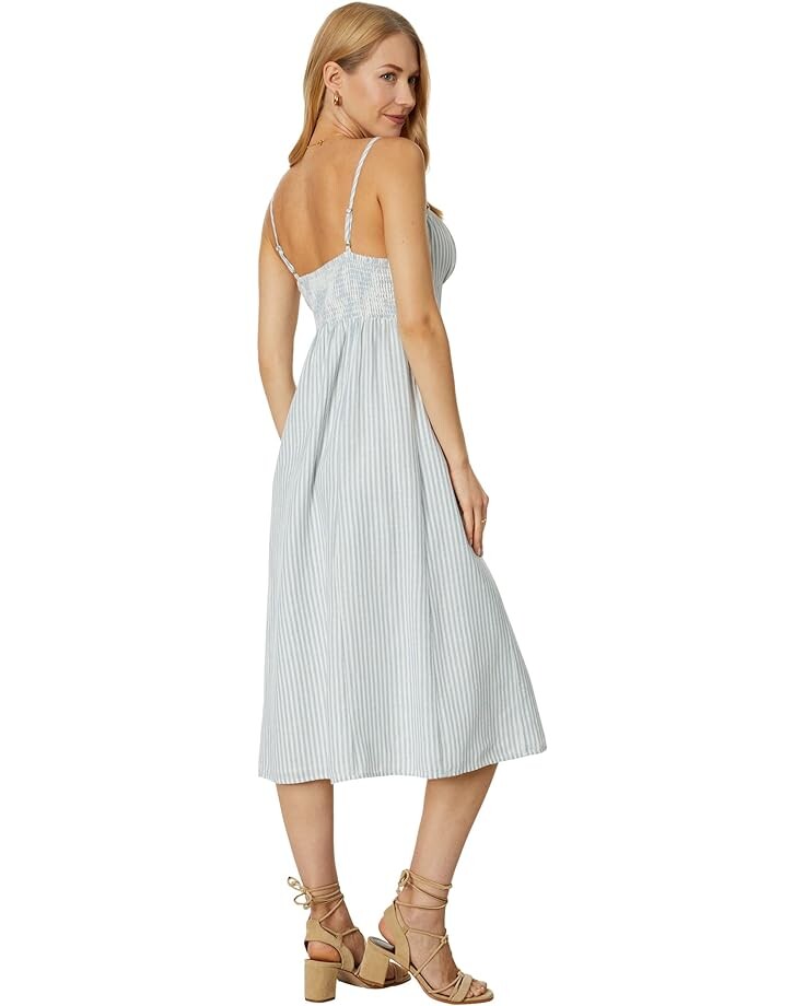 

Платье Lucky Brand Denim Striped Midi Dress, цвет Navy Stripe