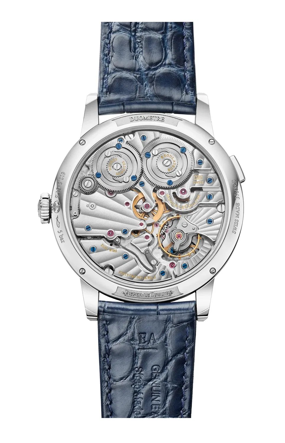 Дуометр Кантьем Люнэр - 604848J JAEGER-LECOULTRE, синий — фото 4