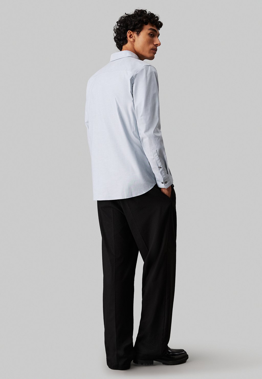 Рубашка OXFORD REGULAR Calvin Klein, светло-голубой — фото 3
