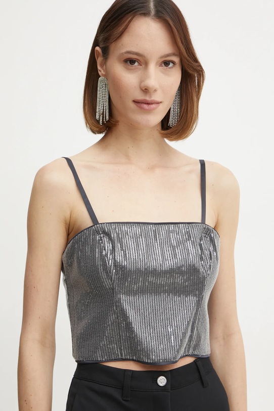 

Топ Cassia Guess, серый