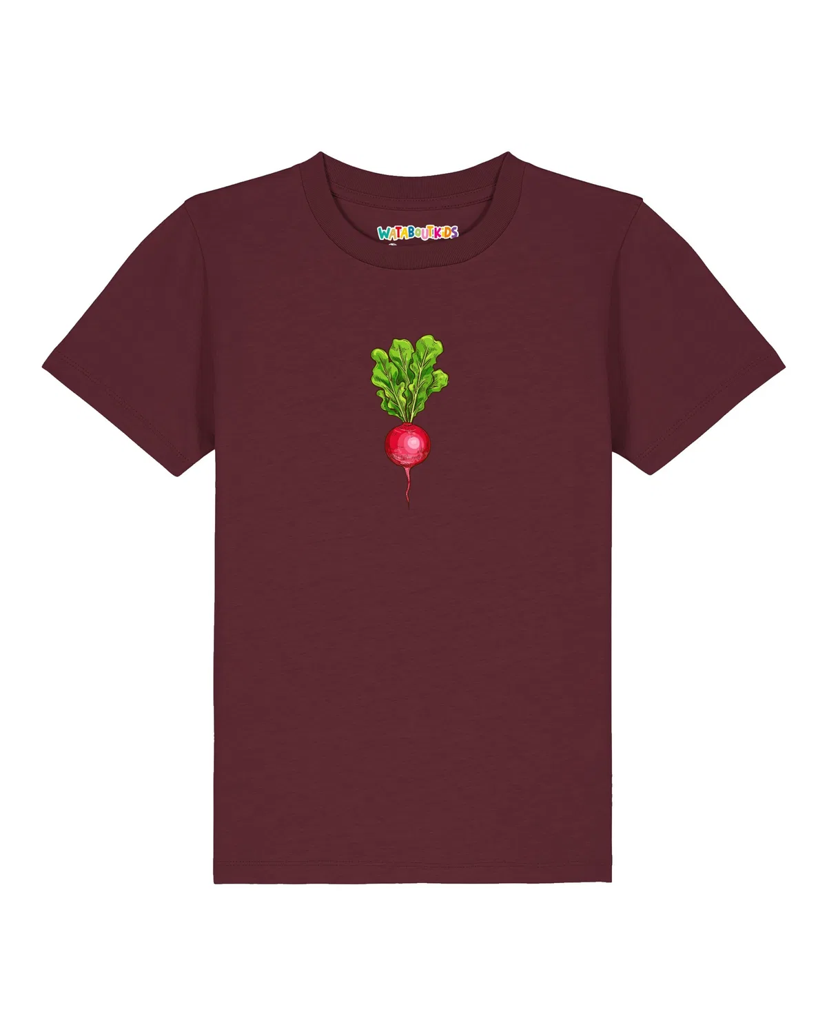 Футболка 'Radieschen' Watabout.Kids, Red/Bordeaux