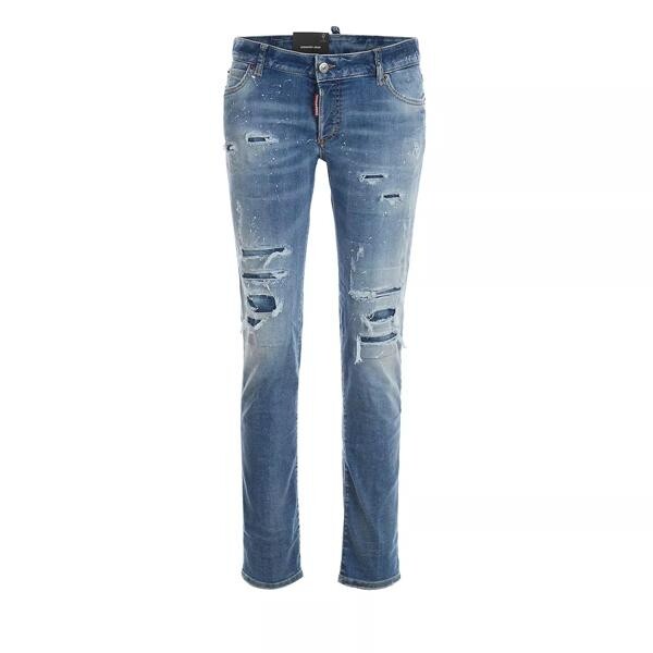

Джинсы jennifer jean 470 Dsquared2, мультиколор