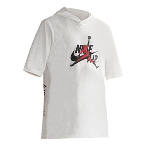

Футболка с капюшоном и коротким рукавом Air Jordan, белый