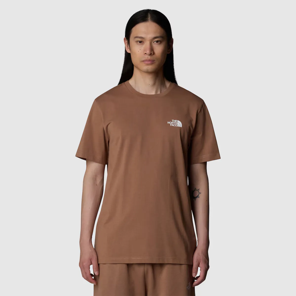 

Мужская футболка Simple Dome The North Face, коричневый