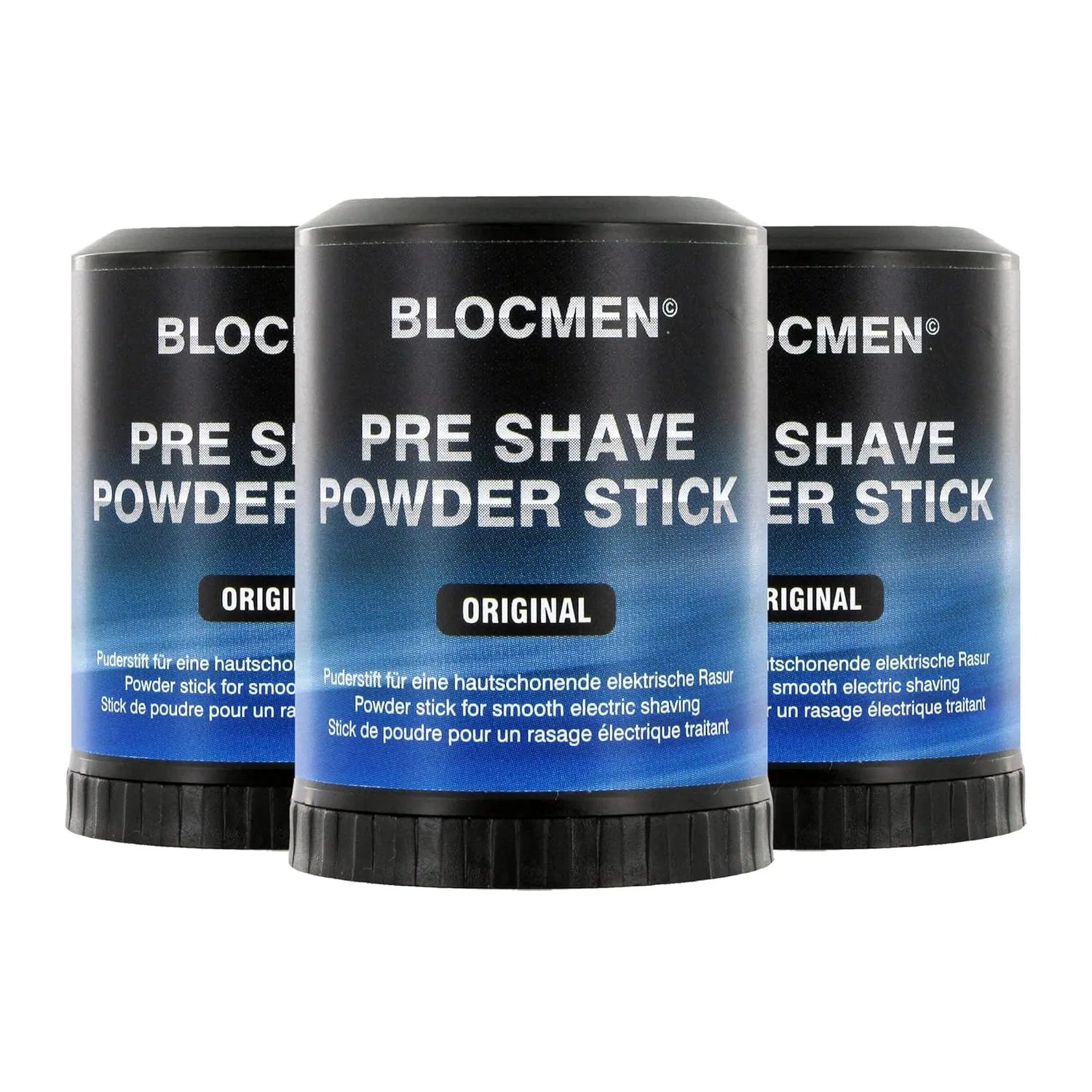 Пудра для сухого бритья BLOCMEN Original с ментолом, 60 г Blocmen