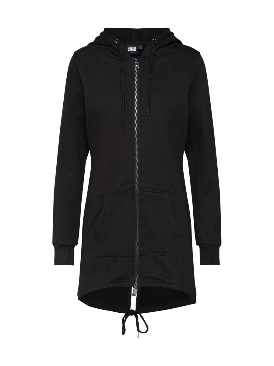 

Толстовка с капюшоном на молнии Urban Classics Zip-Up Hoodie, черный