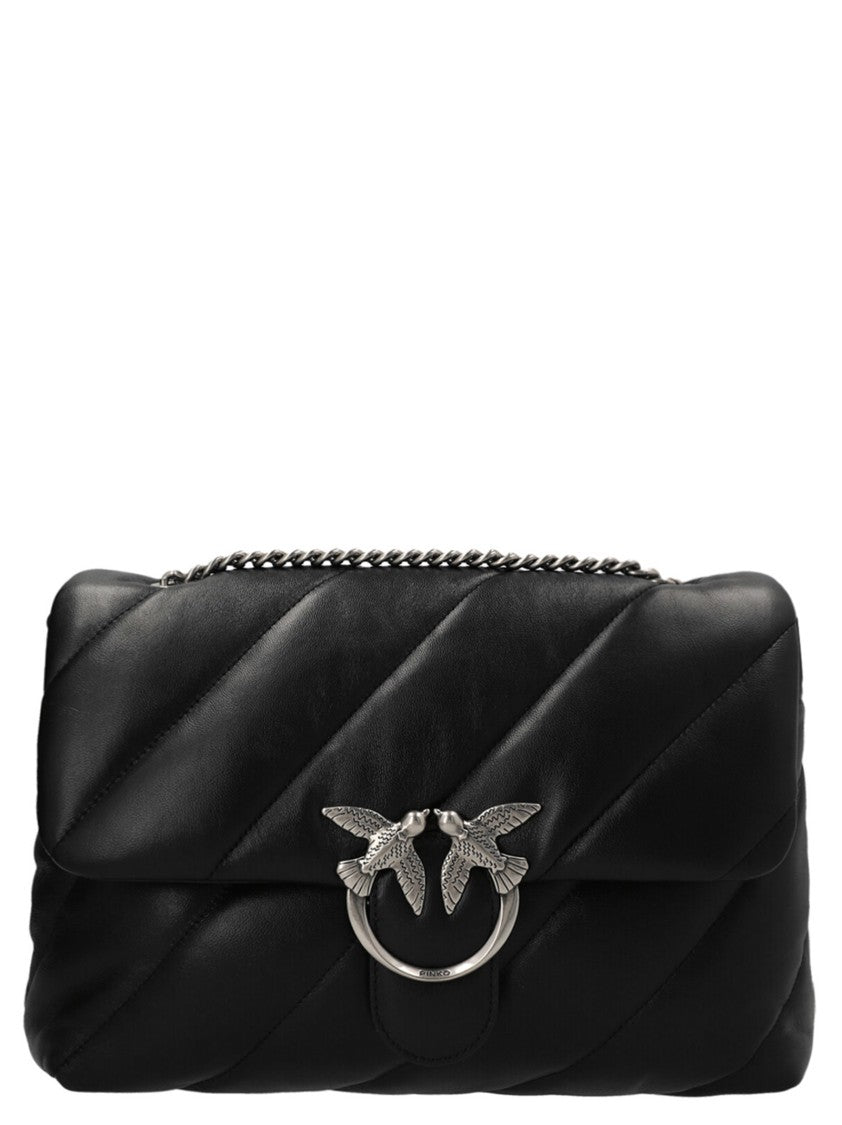 

Сумка-кроссбоди Love Classic Puff PINKO, черный