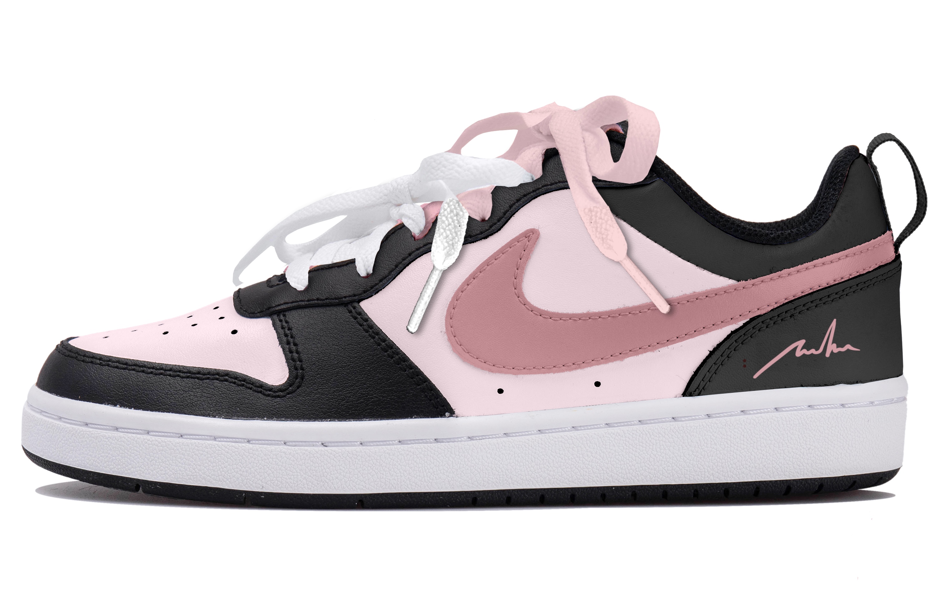 

Nike Детские кроссовки для скейтбординга Court Borough, износостойкие, противоскользящие, белые, для подростков