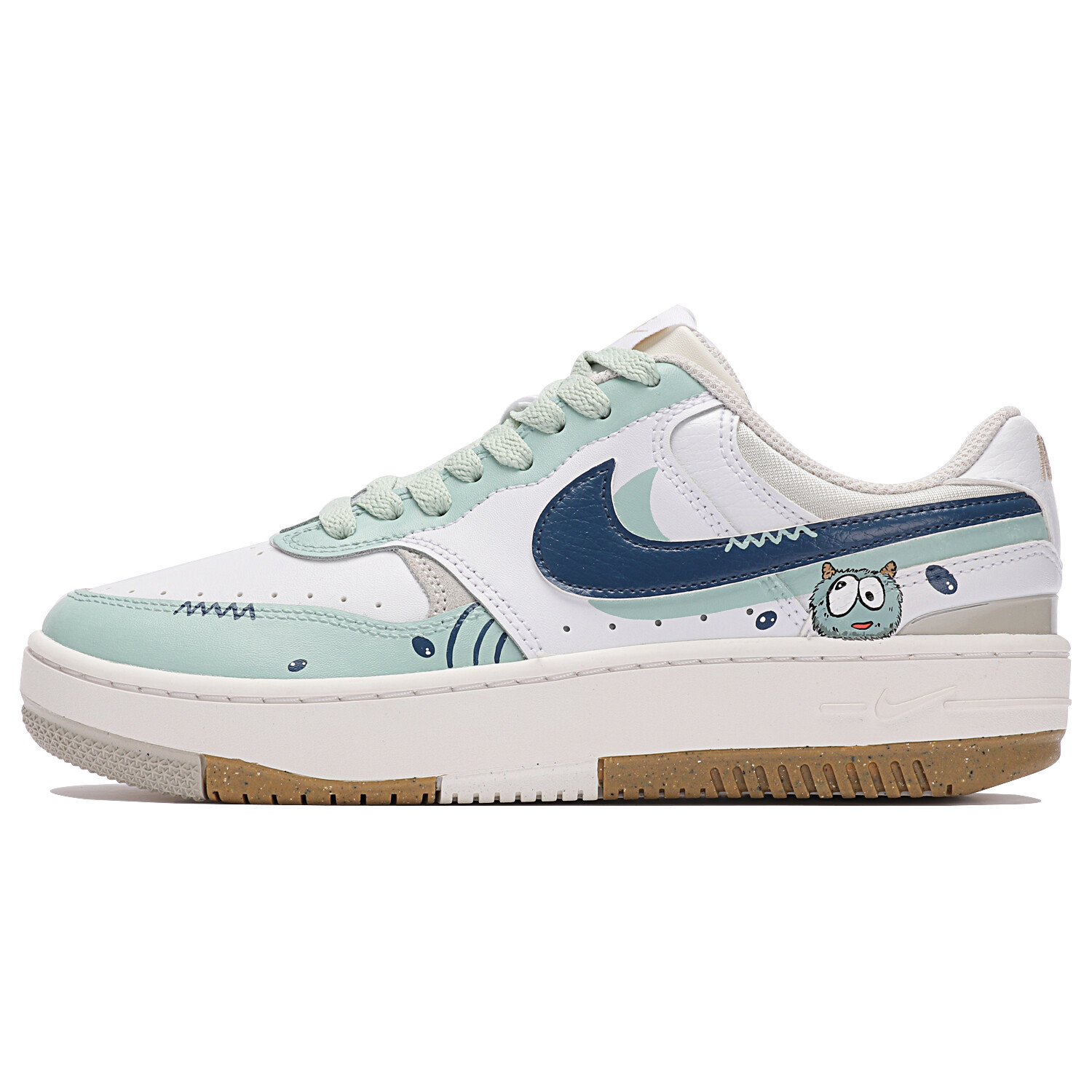 

Женские кроссовки для скейтбординга Nike Gamma Force, Green/White