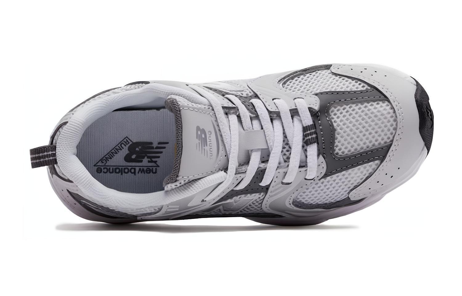 New Balance 530 Grey Matter Harbor Grey GS, Тёмно-серый — фото 4
