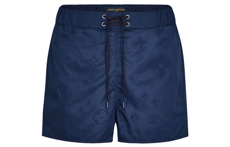 LOUIS VUITTON Повседневные шорты Unisex Blue — фото 4