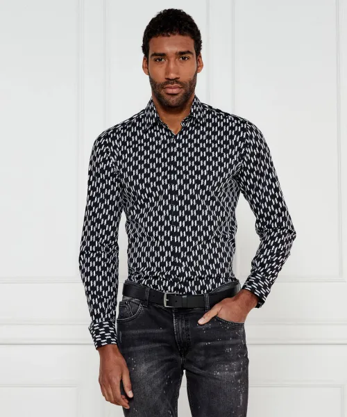 

Рубашка Modern fit Karl Lagerfeld, черный