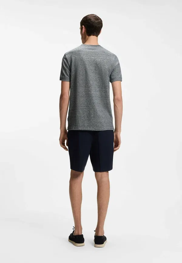 Футболка H Thompson 235 Basic T-Shirt Boss, темно-синий четыре — фото 3