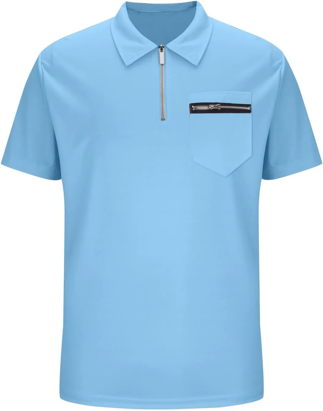 Мужская поло для гольфа и тенниса, летняя, с коротким рукавом, slim fit — фото 2